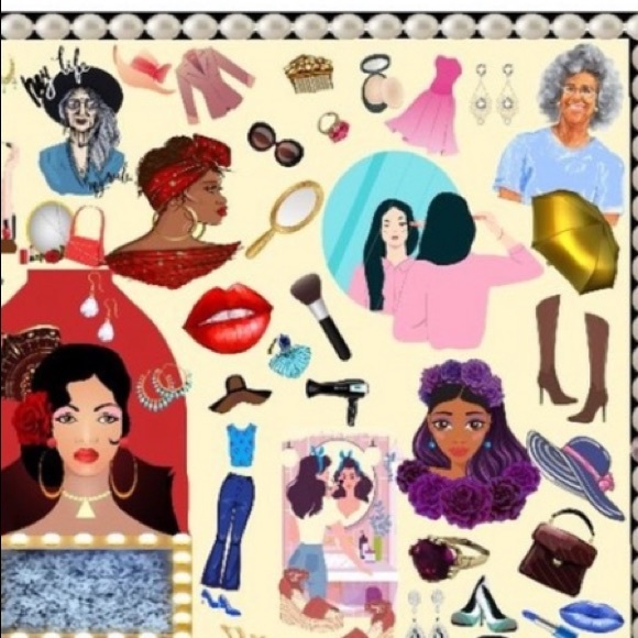 50 10X13 Poly Mailers Fashion Makeup Girls Ladies Night Flat PRICE IS FIRM - Picture 10 of 11